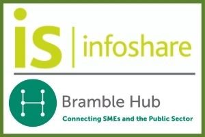infoshare and bramble hub logos